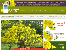 Tablet Screenshot of hoamaitet.com